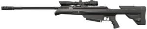 Valorant Operator keskin nişancı tüfeği varsayılan görünümü ile beyaz arka plan önünde.
