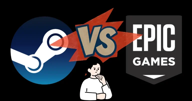 Steam vs Epic Games Store karşılaştırması ve oyun platformları kıyaslaması.